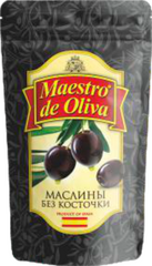 Маслини без кісточки "Maestro de Oliva", 170г РЕТ